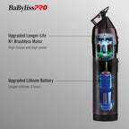 BaBylissPRO FX+ Professional Barber Cord/Cordless Hair Trimmers