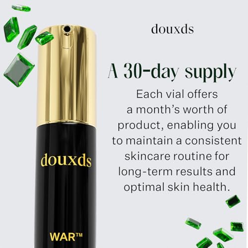 douxds WAR™ Detox Face Wash, Pore Cleaner Aloe Vera Face Wash, Natural Skin Care Charcoal Face Wash, Men's Skin Care, Acne Treatment For Face, Ingrown Hair, 50 ml