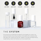 Dazzle Dry Mini Kit 4 Step System - Rapid Red, a classic true red. Full coverage cream. (5 Piece Kit / 5 Manicures)