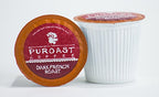 Puroast Low Acid Coffee| French Single Serve Pods | Dark Roast | High Antioxidants & High pH |No Bitter Aftertaste | Reduced Heartburn & GERD Friendly | 72 Count - Compatible with Keurig Brewer