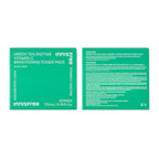 innisfree Green Tea Enzyme Vitamin C Brightening Toner Pads, Korean Face Toner Pads for Glow and Dark Spots