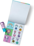 Melissa & Doug Sticker Wow!™ Purple Unicorn Bundle: 24-Page Activity Pad, Stamper, 500 Stickers, Arts and Crafts Fidget Toy Collectible Character