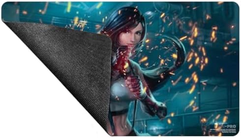 Ultra PRO - Final Fantasy x Universes Beyond Tifa, Martial Artist Playmat for Magic: The Gathering | Card Game Playmat, Final Fantasy Collectibles, Desk Mat Mousepad
