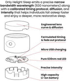 Red Light Therapy Sleep Device for Kids – 630nm Pure Red Light Lamp Sleep Aid to Support Deep Relaxation – Rest Lamp Backed by Science for Babies & Kids Bedrooms