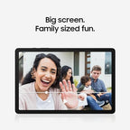 Samsung Galaxy Tab A9+ Tablet 11” 64GB Android Tablet, Big Screen, Quad Speakers, Upgraded Chipset, Multi Window Display, Slim, Light, Durable Design, US Version, 2024, Graphite