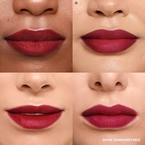 Wonderskin Wonder Blading Lip Stain Peel Off Masque - Long Lasting, Waterproof and Transfer Proof Red Lip Tint, Matte Finish Peel Off Makeup (Divine Masque)