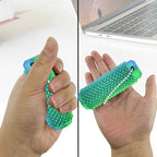 4Pcs Little Pain Ouchies Pain Stim Fidget, Portable Stim Tool, Pocket Mini Fidget Toy for Adults, 3D Printed Venting Key Pendant, Spiky Grippie Stim Keychain for Anxiety Relief, Novelty Gifts