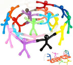 Magnetic Toys,Colourful Travel Toys,Magnet Men,Magnetic People,Fridge Magnets,Magnets for Kids,Whiteboard,Easter,Refrigerator,Office - 20Pack