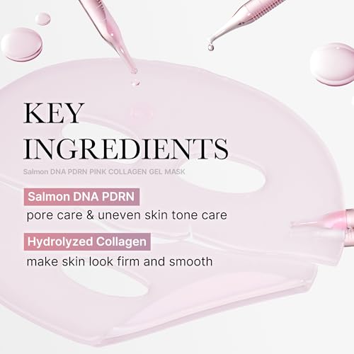 medicube Daily Skincare Duo for Uneven Skin - Deep Vitamin C Golden Capsule Face Moisturizer + Salmon DNA PDRN pink collagen jelly gel mask