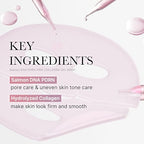 medicube Daily Skincare Duo for Uneven Skin - Deep Vitamin C Golden Capsule Face Moisturizer + Salmon DNA PDRN pink collagen jelly gel mask