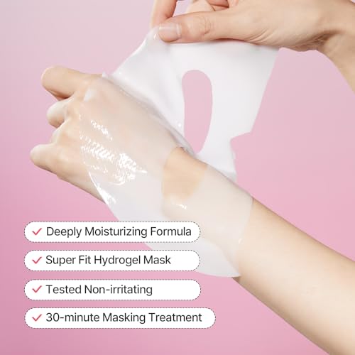 Torriden CELLMAZING Collagen Firming Gel Facial Sheet Mask (4 sheets) | Face Mask Only | 5D Collagen Complex, Amino Acid Complex, Peptide