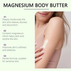 Magnesium Body Butter, Magnesium and Shea Butter Body Lotion after Shower, Magnesium Cream, Deeply Moisturizes Skin, Keep Soft Smooth for All Skin Types (1 PC)