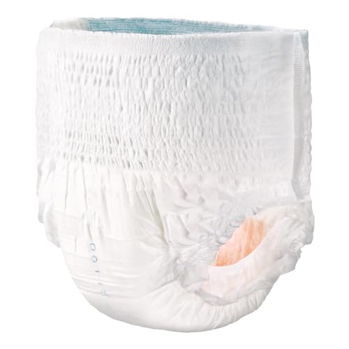 Tranquility Premium OverNight Disposable Absorbent Underwear (16 Count) - L, 44-54 in. Waist - Maximum Absorbency, All-Night Sleep, Breathable Comfort, 16 Adult Diapers