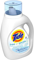 Tide, PGC41823, Free & Gentle Detergent, 1 / Bottle