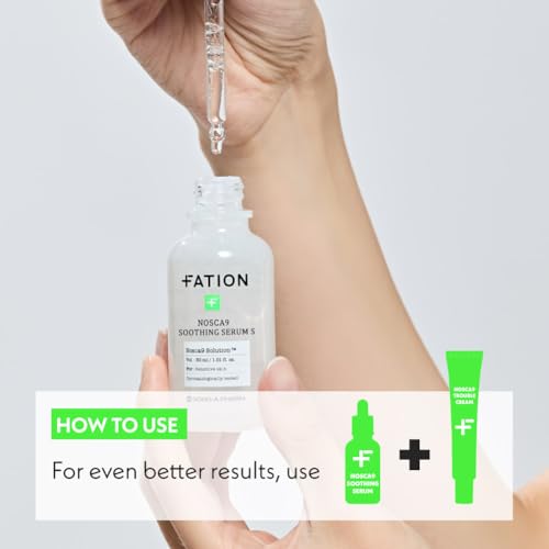 NOSCA9 Trouble Serum S - Rapid Hydrating Calming Serum with 5-Layer Ceramide Complex &Fresh Centella Asiatica, Advanced Barrier Repair for Sensitive & Acne-Prone Skin