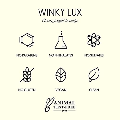 Winky Lux Flower Balm, pH Lip Balm, Color Changing Lipstick and Tinted Lip Balm Stain, Vegan & Cruelty Free Lip Balm, Hydrate & Plump, Sheer Pink Lipstick, Blue Flower