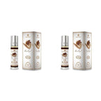 Al-Rehab Choco Musk Concentrated Perfume Rollerball for Unisex, 0.2 Ounce (Pack of 2)