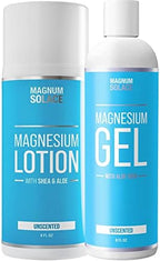 Magnesium Lotion & Magnesium Gel (2 Item Bundle)
