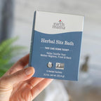 Earth Mama Herbal Sitz Bath | Pregnancy & Postpartum Essentials, Soothing Sitz Bath for Hemorrhoids with Witch Hazel, & Calendula, 6-Count (2-Pack)