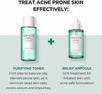 SKIN1004 Tea-Trica Purifying Toner 7.10 fl.oz, 210ml, Soothing Hydration, Acne Care