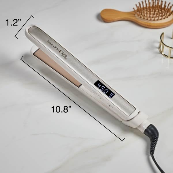 Remington Shine Therapy Argan Oil & Keratin Infused 1 Inch Hair Straightener/Flat Iron