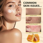 Cebo De Res Para La Cara, Whipped Tallow Honey Balm, Crema De Sebo De Res, Moisturising and Soothing, Grass Fed Grass Finished Organic Face Cream for All Skin Types
