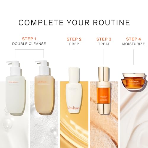 Sulwhasoo First Care Activating Serum - Skin Barrier Strengthening Anti-Aging Face Serum, Visibly Plumps & Hydrates, Reduces Visible Fine Line & Wrinkles, Vitamin C, Korean Skincare