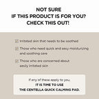 SKIN1004 Madagascar Centella Quick Calming Pad 70ea, 130ml, Quick Calming Effects Soothing for Sensitive Skin
