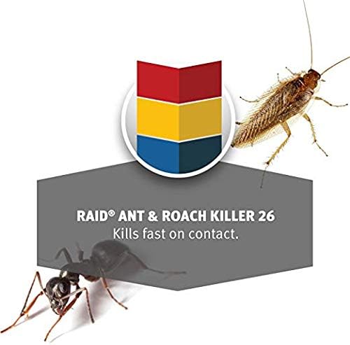 Raid Ant & Roach Killer Defense System, Outdoor Fresh Scent 17.5 Ounce (Pack of 12)