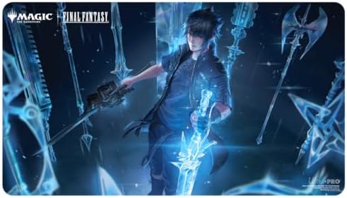 Ultra PRO - Final Fantasy x Universes Beyond Noctis, Prince of Lucis Playmat for Magic: The Gathering | Card Game Playmat, Final Fantasy Collectibles, Desk Mat Mousepad