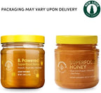 Superfood Honey by Beekeeper's Naturals - Bee Pollen, Royal Jelly, Propolis, Honey - Natural Energy, Immune Support, Mental Clarity, Athletic Performance (4.4 oz)