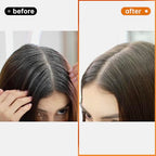 Hair Color Shampoo for Gray Hair- Hair Dye Shampoo,4 In 1 Easy to use Natural&Long Lasting Looking Ammonia Free(Dark Brown)