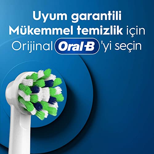 Oral-B Cross Action Toothbrush Replacement Head Black 4 Pack