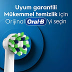 Oral-B Cross Action Toothbrush Replacement Head Black 4 Pack