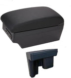 OQHAIR Armrest Box Armrest Box Center Console Arm Elbow Support Storage For Hilux Revo 1997-2023