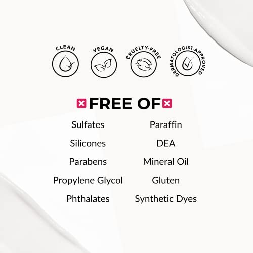 Love Ur Curls Fragrance Free All in One Curl Cream Styler for Kinky Coily Textured Hair, Repair, Define, Hydrate & Style with Shea Butter, 250mL
