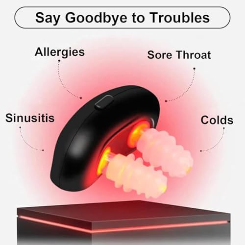 Red Light Therapy for Nose,Nomorecolds Red Light Therapy for Nose,Red Light Therapy,Nasal Therapy Instrument
