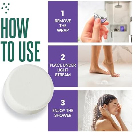 Cleverfy Shower Steamers Aromatherapy - Lavender 18 Pack of Shower Bombs with Essential Oils. Self Care Birthday Gifts for Women and Valentines Day Gifts for Her and Him.