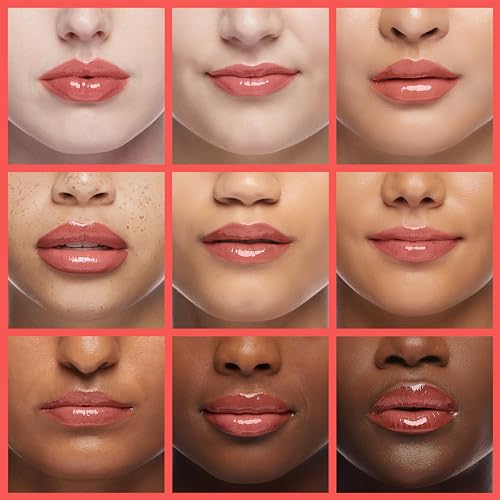dasique Juicy Dewy Tint (13 Coral Fizz) 0.12 oz | Light Application with moisture | Long-wearing Glossy Lip Stain, Non-sticky | Vegan, Cruelty-free | K-beauty