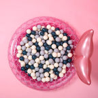 GOGOSO Ball Pit Balls for Toddler, Baby Plastic Playballs Kids Soft Pastel Pelotas Non-Toxic BPA-Free,Dark Green +Gray+White,100 Balls