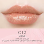 CATKIN Tinted Lip Balm Glitter Lip Stain Ultra Hydrating Lip Moistrurizer Chapstick with Vitamin E Nourishing For Cracked & Dry Lips 0.12 oz C12 Sirius - Golden Brown