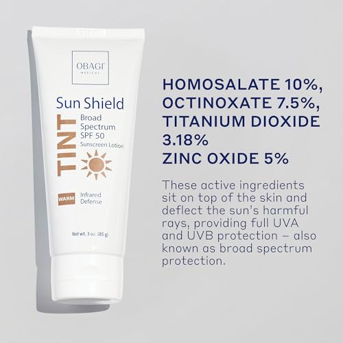 Obagi Sun Shield Tinted Sunscreen – Broad Spectrum SPF 50 Protection from the Sun