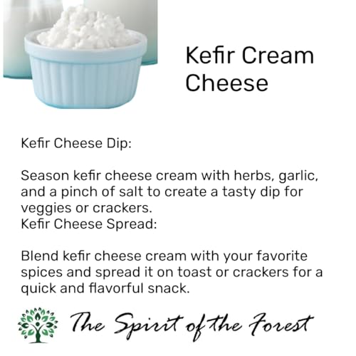 Kefir, Kefir Grains, Scoby, Milk Kefir Grains, Live Starter, Cultures, Bulgaros de Leche, Bulgarian Milk Kefir Grains, Kefir Strainer, Works w/Whole Milk, Coconut Milk, Almond Milk, Oat Milk