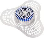 Urinal Screen Deodorizer (24 Pack) with Urinal Cakes Ocean Breeze Scent, Anti-Splash Urinal Deodorizer