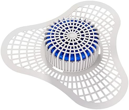 Urinal Screen Deodorizer (12 Pack) with Urinal Cakes Ocean Breeze Scent, Anti-Splash Urinal Deodorizer
