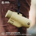 Nocs Provisions Field Tube 8x32 Waterproof Monocular, 8X Magnification Telescope, Bak4 Prism, Wide Field of View for Bird Watching, Backpacking & Wildlife Viewing - Banana Slug Yellow