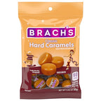 Brach's Nips Caramel Flavored Hard Candy, Individually Wrapped Candies, 3.25 Ounce Bags (Pack of 24)