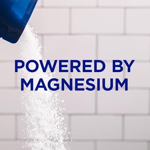 Dr Teal's Pure Epsom Magnesium Salt Soak, Prebiotic Lemon Balm & Essential Oil, 3 lbs (Pack of 4)
