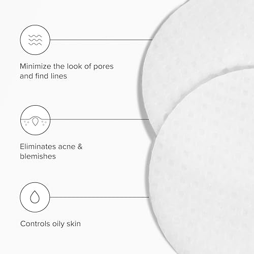 tingl Face & Body Exfoliator Pads – FSA/HSA Eligible Skin Care with Glycolic Acid, Lactic Acid & Salicylic Acid – Face Exfoliator & Toner Pads for Acne Treatment, Pore Minimizer & Blackhead Remover