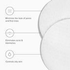 tingl Face & Body Exfoliator Pads – FSA/HSA Eligible Skin Care with Glycolic Acid, Lactic Acid & Salicylic Acid – Face Exfoliator & Toner Pads for Acne Treatment, Pore Minimizer & Blackhead Remover